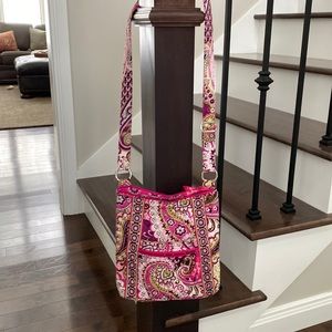 Vera Bradley Very Berry Paisley Crossbody Bag